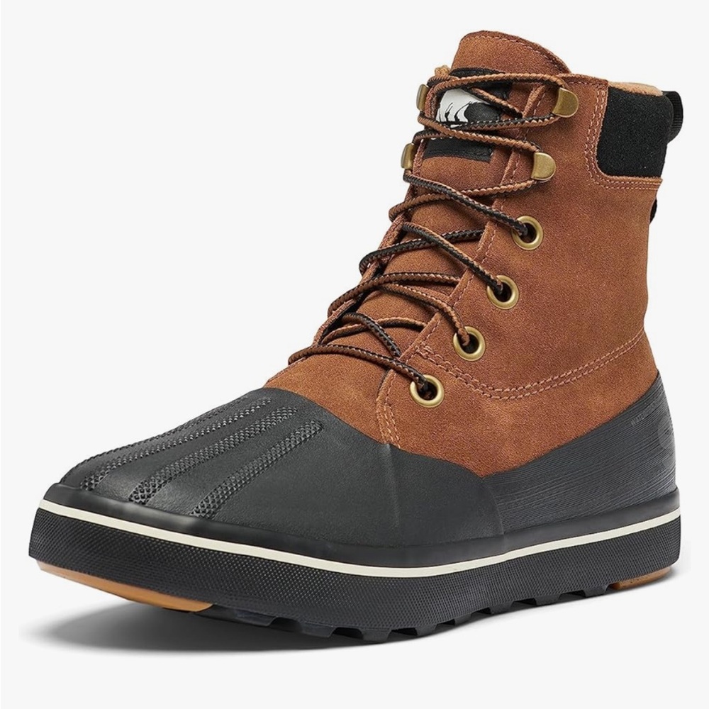 Sorel Men’s Cheyanne Metro II Boot WP NIB Velvet Tan/ Black